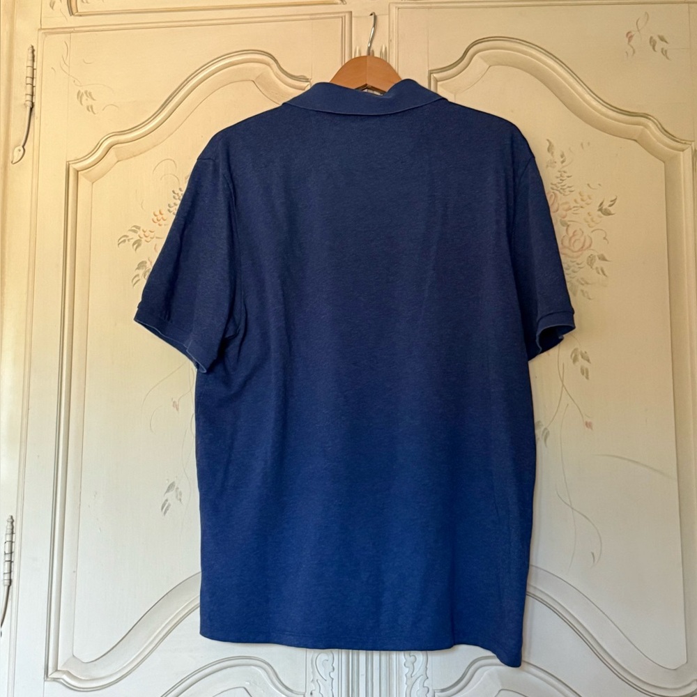 Vineyard Vines Men’s L Edgartown Dark Blue Polo Shirt with Whale Logo - Picture 5 of 6